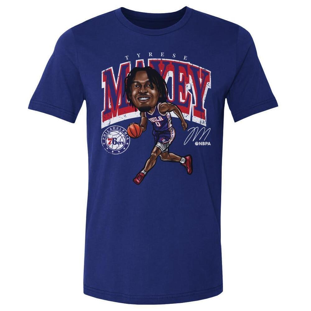 500 Level Tyrese Maxey Philadelphia 76Ers Shirt - Tyrese Maxey Philadelphia